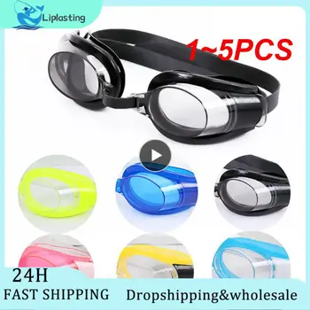 1-5 шт. детские плавательные очки детские плавательные противотуманные водонепроницаемые очки для плавания