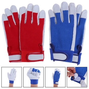 1 пара перчаток для сварочных работ с пальцами, теплозащитный чехол, защитный кожух, защита