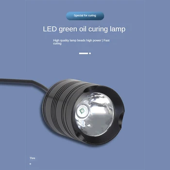 10 секунд УФ-лампа Фонарик Ультрафиолетовый Blacklight Перезаряжаемый фиолетовый Linternas Детектор ковра зеленая масляная лампа