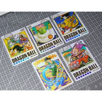 10 шт./компл. Флеш-карты Dragon Ball Adventure Goku Gohan Shenron Piccolo Diy Подарочные Игрушки Коллекция Аниме-Игр Карты