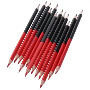 36 штук контрольных карандашей, Тесты на окраску, деревянные 176*7.2*3.0 Двухцветные карандаши красного и синего цветов 4B Office