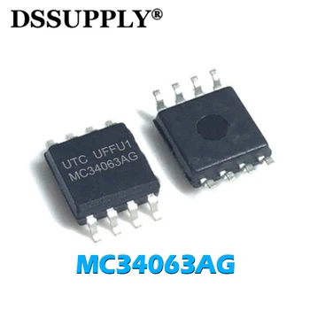 5 шт. Новых оригинальных MC34063AG SOP-8 MCU MC34063AG-S08-R, Микросхема памяти Микроконтроллера, Электронные Детали