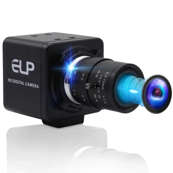 ELP 4K Камера CS Mount 2,8-12 мм Объектив с переменным фокусным расстоянием 1/2,5 Дюйма IMX317 3840x2160 30 кадров в секунду Высокоскоростная USB-веб-камера с бесплатным драйвером и зумом