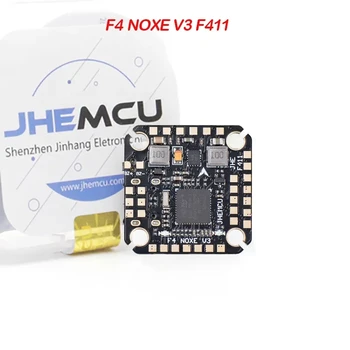 JHEMCU F4 NOXE V3 F411 Acro/Deluxe Версия Контроллера Полета 5V 10V BEC OSD Baro BlackBox 2-6 S 20x20 мм для RC FPV Гоночного Дрона