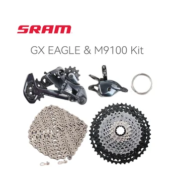 SRAM GX EAGLE & XTR M9100 1x12 speed MTB Bike Groupset M9101 10-51T K7 Триггер Переключения Заднего Переключателя Аксессуары Для Велосипедов