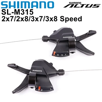 Shimano Altus SL-M315 SL-M310 Рычаг переключения передач MTB 2x7 2x8 3x7 3x8 14 16 21 24 Скорости SL-M315 Рычаг переключения передач MTB Велосипеда SL M315 Триггер