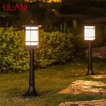 ULANI Классическая уличная газонная лампа LED Водонепроницаемый электрический дом для сада на дорожке виллы