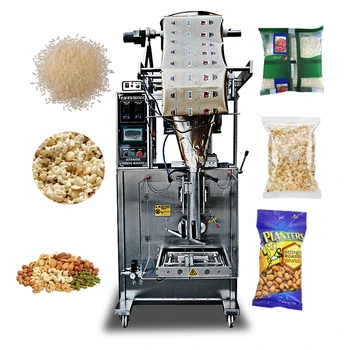 Автоматическая машина для наполнения и упаковки орехов сухофруктов в гранулы для упаковки попкорна