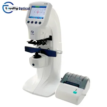 Автоматический Линзометр, Фокусометр, Оборудование для оптической оптометрии, Измеритель линз с принтером D900
