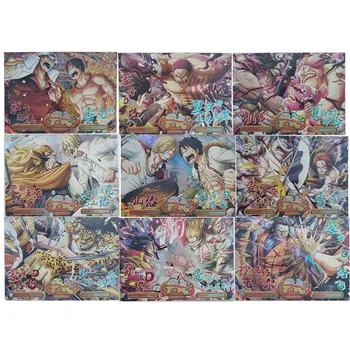 Аниме One Piece Sanji Shanks Monkey D. Luffy Коллекция Карточных Игр Pk Редкие Карты Детские Игрушки Подарки-Сюрпризы Для Мальчиков На День Рождения