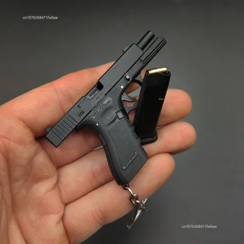 Выбрасывание снаряги из сплава Glock 1: 3, Миниатюрный Игрушечный пистолет Empire, Брелок для ключей, пистолет для выживания Джедаев, модель Съемного Солдатского снаряжения для мальчика