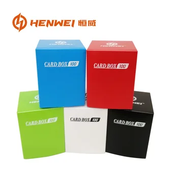 Держатель для Хранения Hengwei Trading Card Deck Box Organizer Вмещает Карты 100 + Прочности для TCG Card Deck Case PKM /YGO/ Card PP Storage