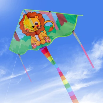 Детские мультяшные воздушные змеи YongJian Delta Kite Tail уличные игрушечные воздушные змеи для детей, спортивные игрушки для взрослых, подарки для детей, игрушки для улицы
