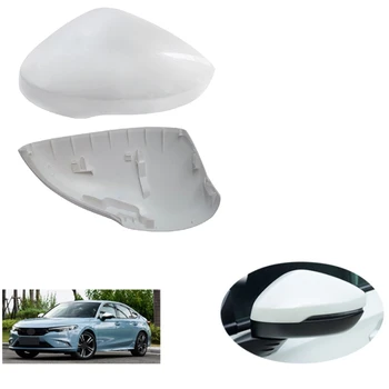Для Honda 11Th Generation Civic 2022 + Грунтовки Крышки боковых зеркал Крышка бокового зеркала заднего вида Автомобильные Запчасти Аксессуары