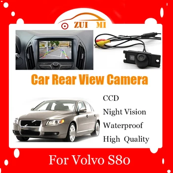 Камера заднего вида заднего вида для Volvo S80 1999 ~ 2006 Водонепроницаемая CCD Full HD Резервная парковочная камера ночного видения