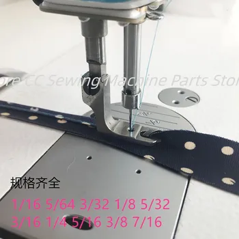 Компьютерная плоская швейная машина для прокатки и прижимания лапкой тонких материалов для прокатки и обертывания промышленная швейная машина