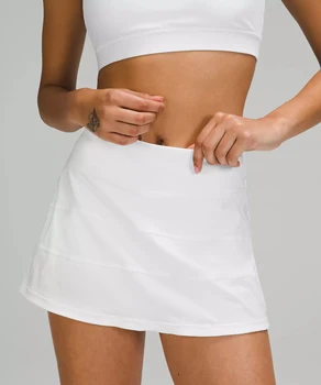 Летняя облегающая женская спортивная юбка для тенниса и гольфа Pace Rival со средней талией, антибликовая и уменьшающая возраст Короткая юбка NudeCool и Quick Dryed