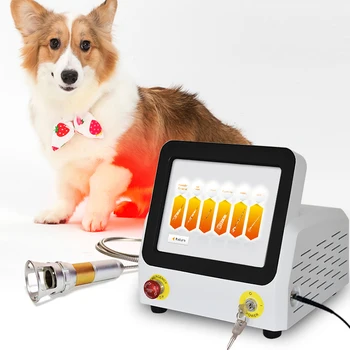 Лучшее в продаже портативное ветеринарное оборудование для горячей лазерной терапии для животных, Лазерная терапия, Стимулирующая физиотерапия