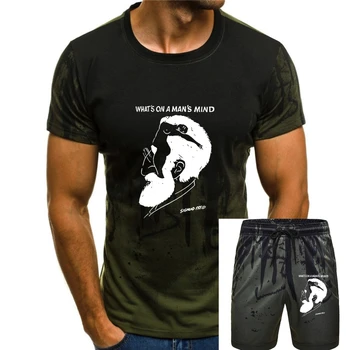 Модные хипстерские футболки 2020 с круглым вырезом, футболка с изображением Зигмунда Фрейда, футболка 