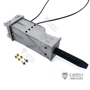 Молоток для разбивания металла LESU для модели гидравлической строительной техники экскаватора 1/14 RC, Моторные игрушки для улицы