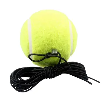 Мяч для тренировки тенниса, мячи для отскока Solo Tennis Trainer, инструмент для самостоятельной тренировки тенниса, подходящий для начинающих спортивных упражнений