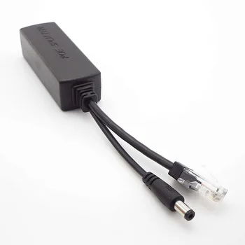 НОВЫЙ разъем POE-разветвителя 48 В- 12 В Адаптер питания Poe инжекторный переключатель для IP-камеры Кабель Wi-Fi настенный штекер США/ ЕС