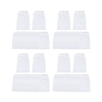 Носок-скиммер для бассейна в 100 упаковок для фильтров для бассейна, корзин для фильтров и скиммеров для фильтрации мусора и листьев, система фильтров