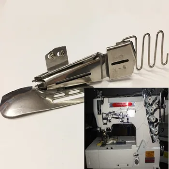 Одинарная папка (Скоросшиватель) Для типичной швейной машины GC0302 0303 0318 С шагающей лапкой для верхней и Нижней подачи Кожи и плотной ткани