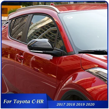 Подходит для Toyota C-HR Материал ABS Внешняя боковая дверь автомобиля крышка зеркала заднего вида Внешняя отделка 2017 2018 2019 2020