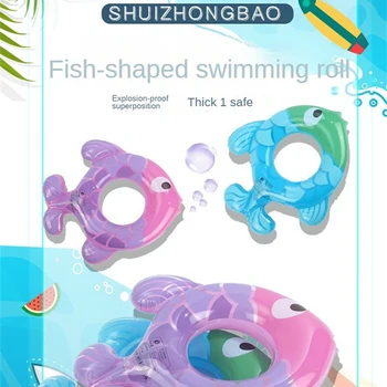 Поплавок для детского бассейна, кольцо для плавания с динозавром, надувной круг для плавания в форме рыбы, Надувные игры для детей, игрушки для бассейна, Русалка