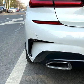 Прочная наклейка на вентиляционное отверстие заднего бампера, аксессуары, запчасти, Пластиковая боковая панель автомобиля для BMW G20 G28 2019-2020