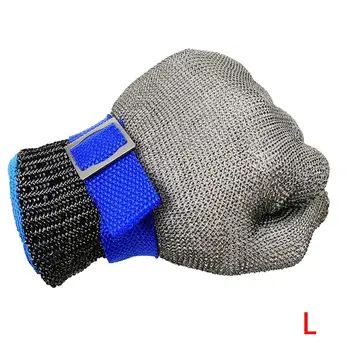 Рабочая перчатка, 1 шт., Защитные перчатки с пуговицами, защита от царапин, Кухонный мясник