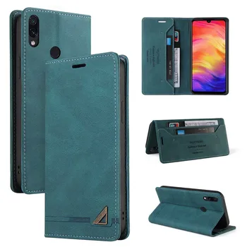 Роскошный Чехол Для Redmi Note 7 Pro Case Кожаный Бумажник С откидной крышкой Redmi Note 7 Pro Чехол Для телефона Redmi Note7 Case