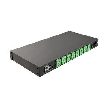 Связь Iot, 16-канальный последовательный сервер, 16 портов Rs485 Rs232 Modbus Rtu-Modbus Tcp Шлюз, модуль Ethernet Сетевой порт