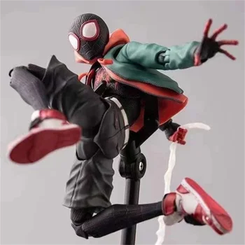 Фигурки Человека-паука Майлза Моралеса, подвижные статуэтки, модели кукол, Коллекционные украшения, подарки, игрушки-фигурки Sv-Action Parker